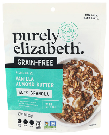 Vanilla Almond Butter Keto Granola - 8 OZ