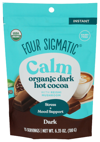 Calm Organic Dark Hot Cocoa - 6.35 OZ