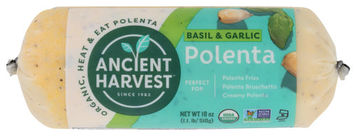Organic Basil & Garlic Polenta