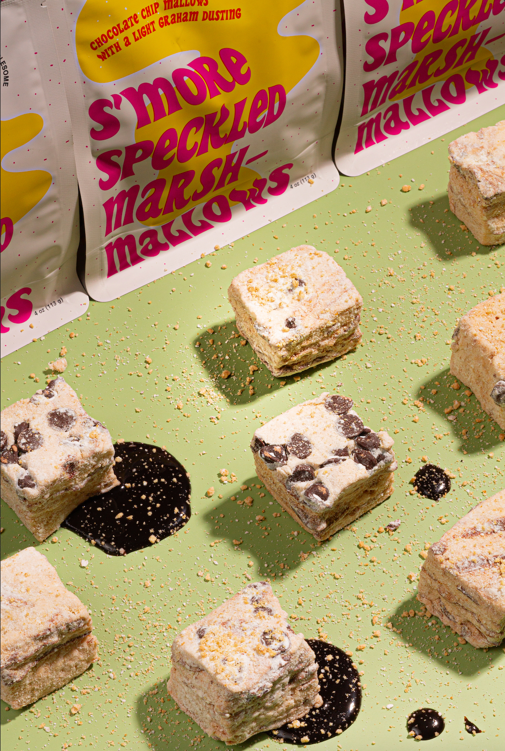 S'more Speckled Marshmallows-3