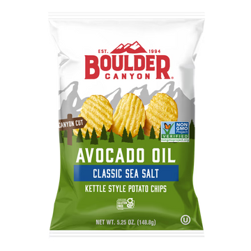 Boulder Canyon Sea Salt Chips - 1 OZ