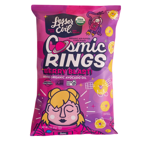 Berry Blast Cosmic Ring Snacks - 3 OZ