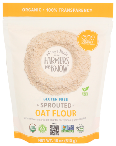 One Degree Sprouted Oat Flour - 18 OZ