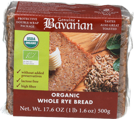 Bavarian Whole Rye Bread - 17.6 OZ