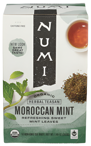 Organic Moroccan Mint Herbal Tea - 18 BG