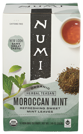 Organic Moroccan Mint Herbal Tea - 18 BG