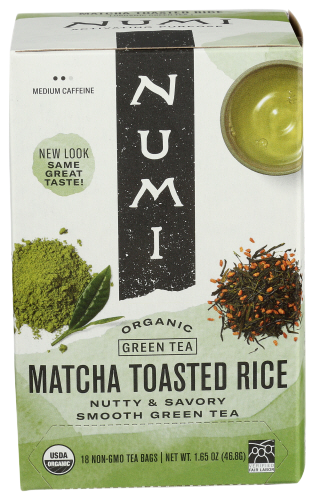 Organic Matcha Toasted Rice Tea - 18 BG