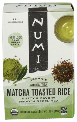 Organic Matcha Toasted Rice Tea - 18 BG