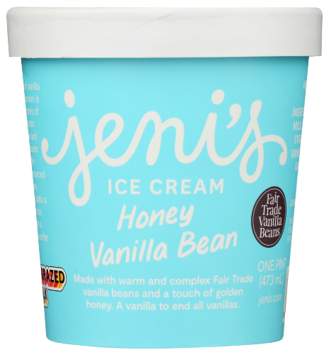 Jenis Honey Vanilla Bean Ice Cream - 16 OZ