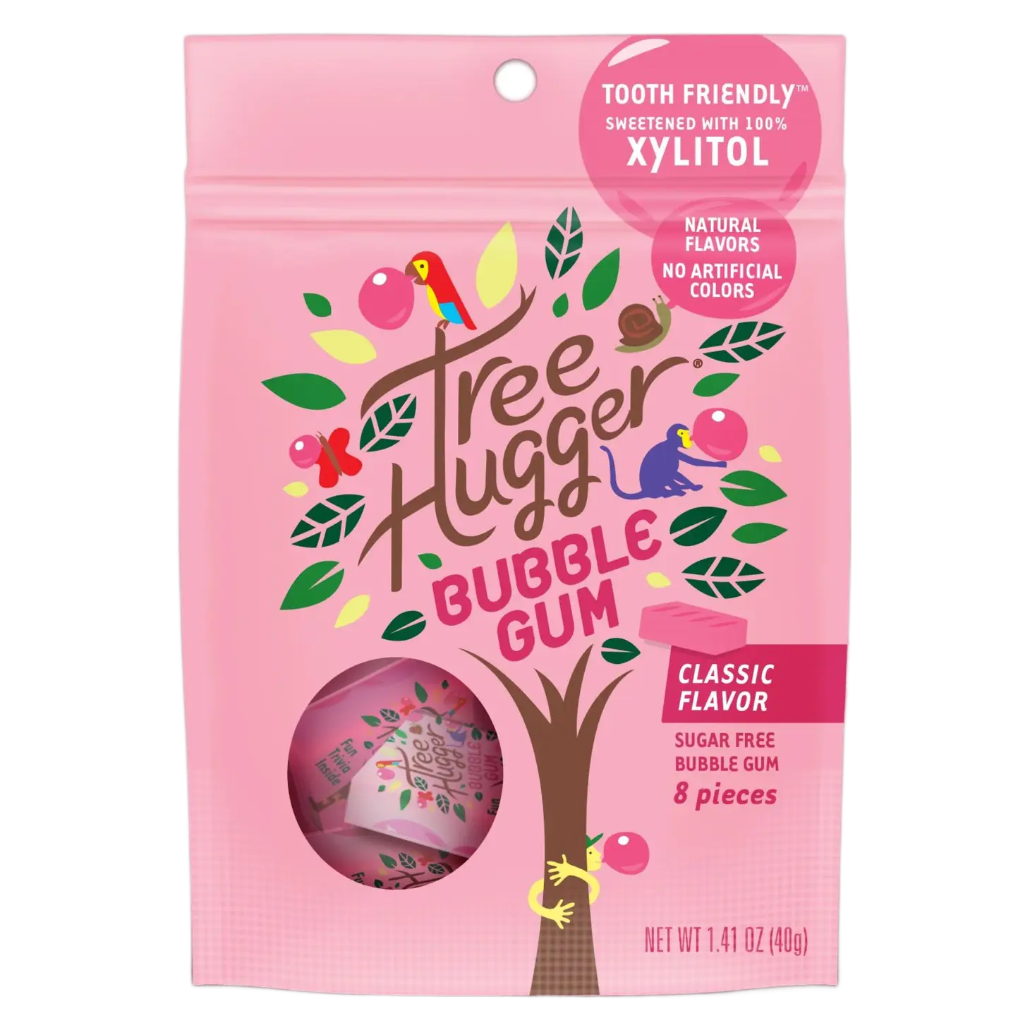 Tree Hugger Classic Bubble Gum Sweetened with 100% Xylitol