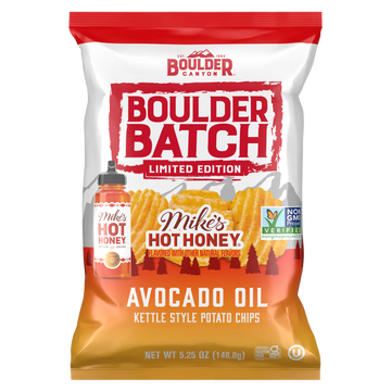 Mikes Hot Honey Kettle Potato Chips - 5.25 OZ