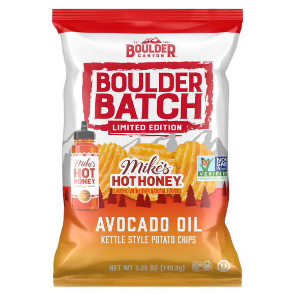 Mikes Hot Honey Kettle Potato Chips - 5.25 OZ