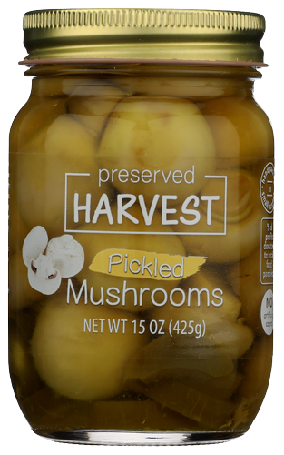 Preserved Harvest Pickled Mushrooms - 15 OZ