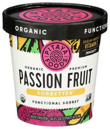 Pitaya Passion Fruit Sorbet - 16 OZ
