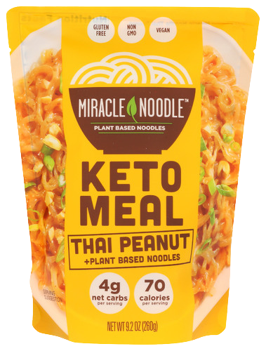 Miracle Noodle Thai Peanut Keto Meal Kit - 9 OZ