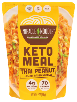 Miracle Noodle Thai Peanut Keto Meal Kit - 9 OZ