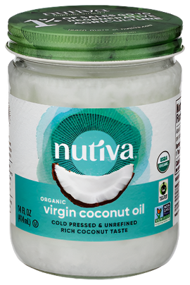Nutiva Organic Virgin Coconut Oil - 14 FO