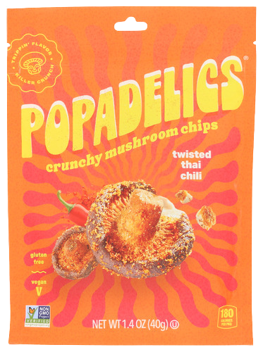 Thai Chili Mushroom Chips - 1.4 OZ