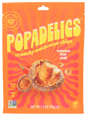 Thai Chili Mushroom Chips - 1.4 OZ