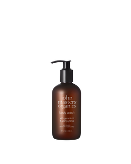 Body Wash with Geranium & Ylang Ylang: 8 fl oz.