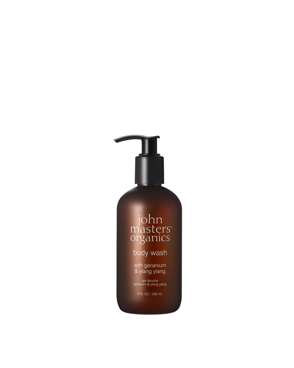 Body Wash with Geranium & Ylang Ylang: 8 fl oz.