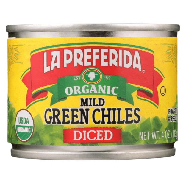 Organic Mild Green Chiles - 4 OZ