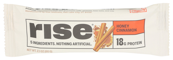 Rise Honey Cinnamon Protein Bar - 2.1 OZ