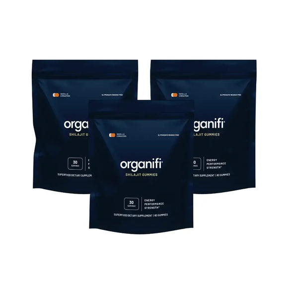 Shilajit Gummies: Cinnamon/Vanilla - 30 SERVINGS