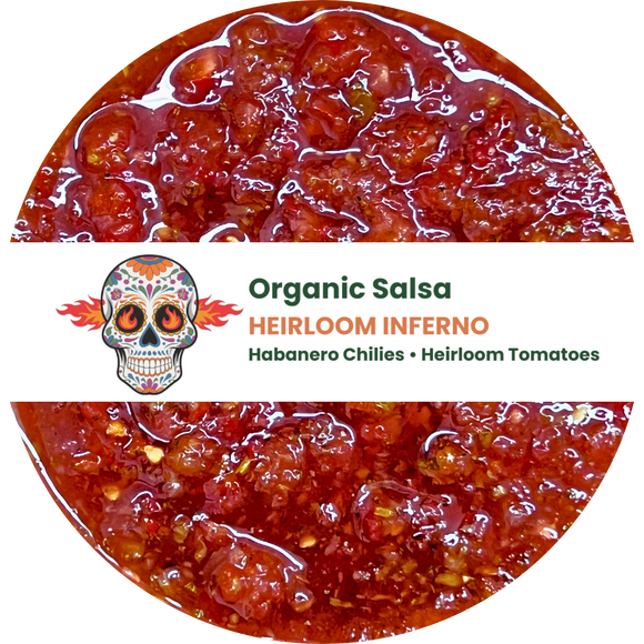 Heirloom Inferno Organic Fresh Salsa