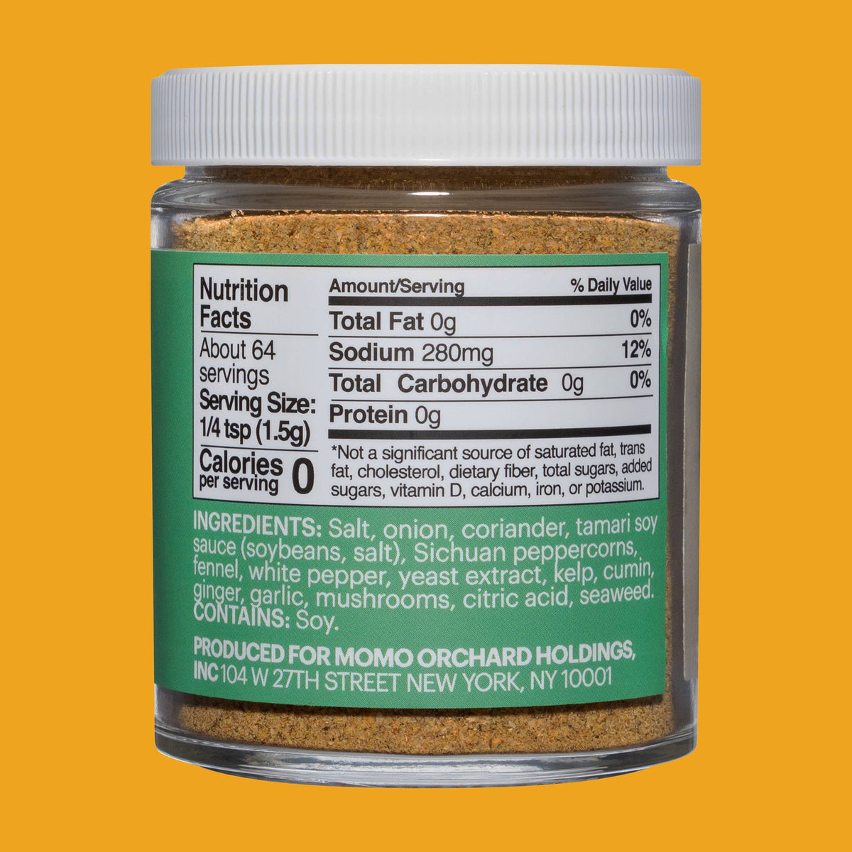 Tingly Vegetable Tingly Seasoned Salt - 3.4 OZ | Juneau Natural