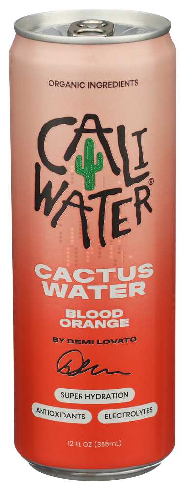 Caliwater Blood Orange Cactus Water - 12 FO