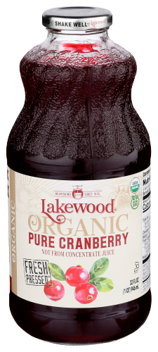 Lakewood Organic Pure Cranberry Juice - 32 OZ