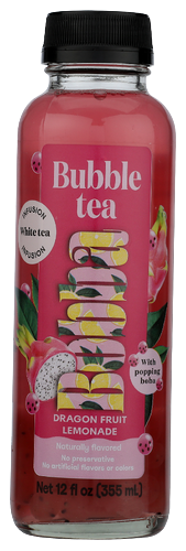Bobba Dragon Fruit Lemonade Bubble Tea - 12 FO