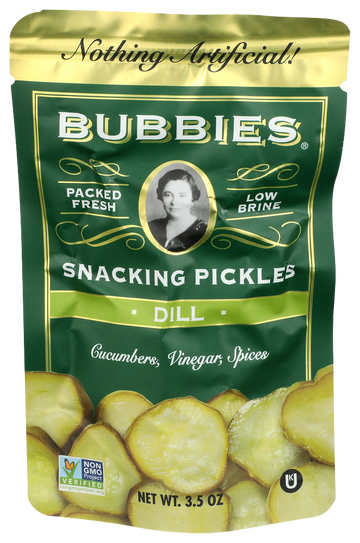 Bubbies Dill Snacking Pickles - 3.5 OZ