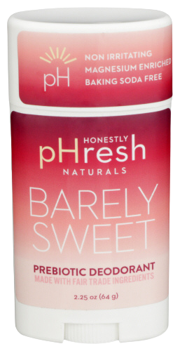Phresh Barely Sweet Prebiotic Deodorant Stick - 2.25 OZ