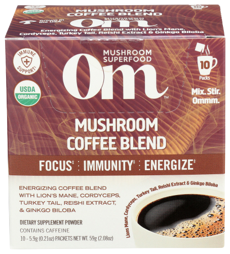 Organic Mushroom Coffee Blend - 2.82 OZ