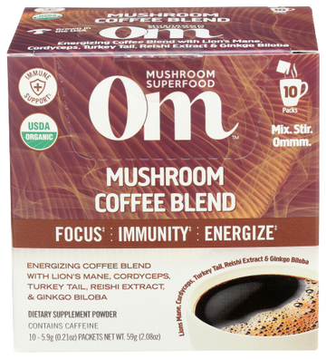Organic Mushroom Coffee Blend - 2.82 OZ