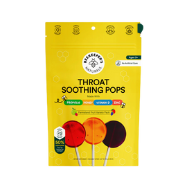 Beekeepers Kids Propolis Throat Soothing Lollipops - 3.28 OZ