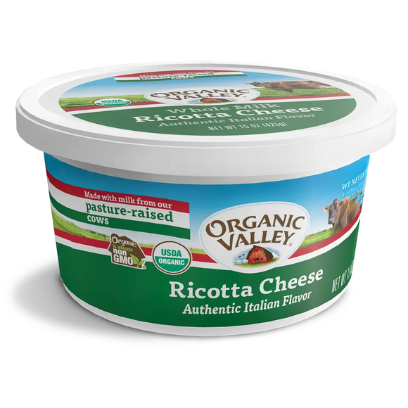 Organic Whole Milk Italian Ricotta Cheese - 15 OZ