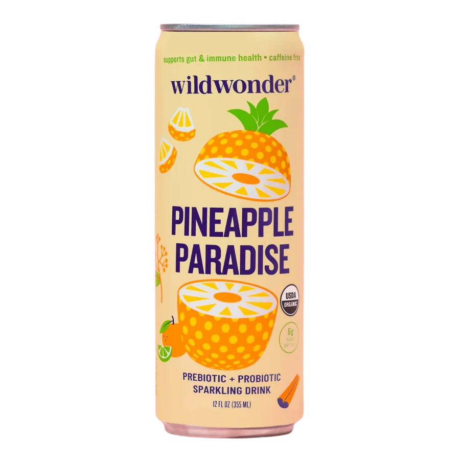 Organic Pineapple Paradise Sparkling Drink - 12 FO