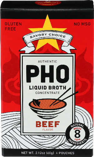 Authentic Pho Concentrate Beef Broth Pouches - 2.12 OZ