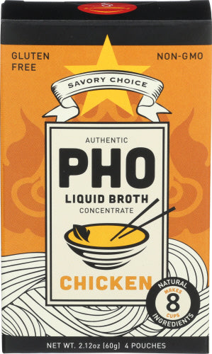 Authentic Pho Concentrate Chicken Broth Pouches - 2.12 OZ