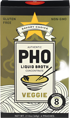 Authentic Pho Concentrate Veggie Broth Pouches - 2.12 OZ