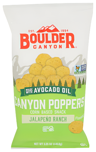 Jalapeno Ranch Avocado Oil Canyon Poppers - 5.25 OZ