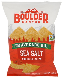 Sea Salt Tortilla Chips - 8 OZ