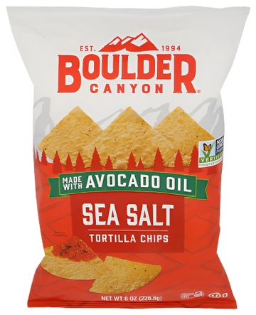 Sea Salt Tortilla Chips - 8 OZ