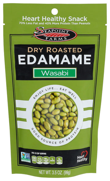 Seapoint Farms Dry Roasted Wasabi Edamame - 3.5 OZ