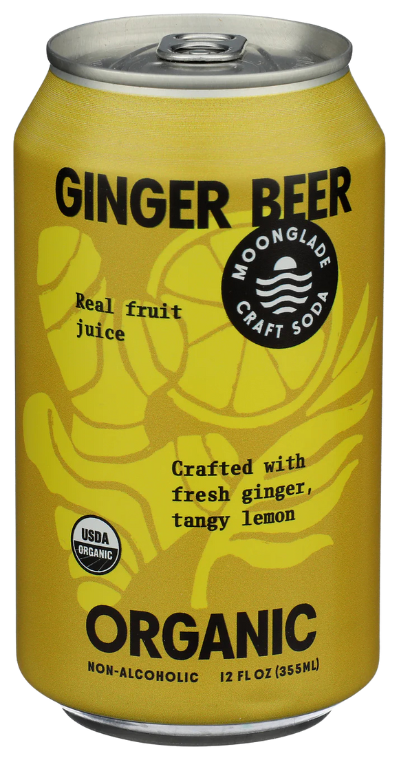 Moonglade Organic Ginger Beer - 12 FO