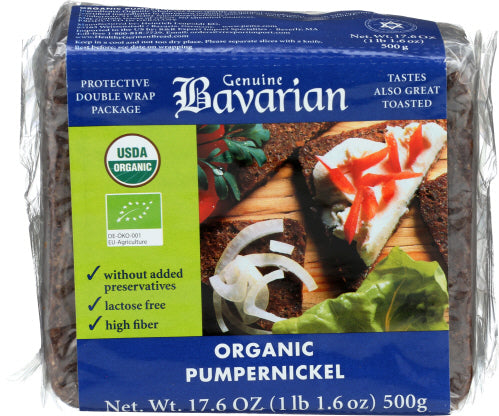 Organic Pumpernickel Bread