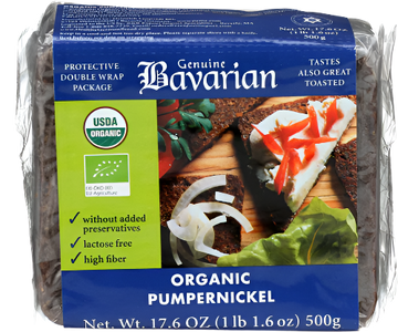 Bavarian Pumpernickel Bread - 17.6 OZ